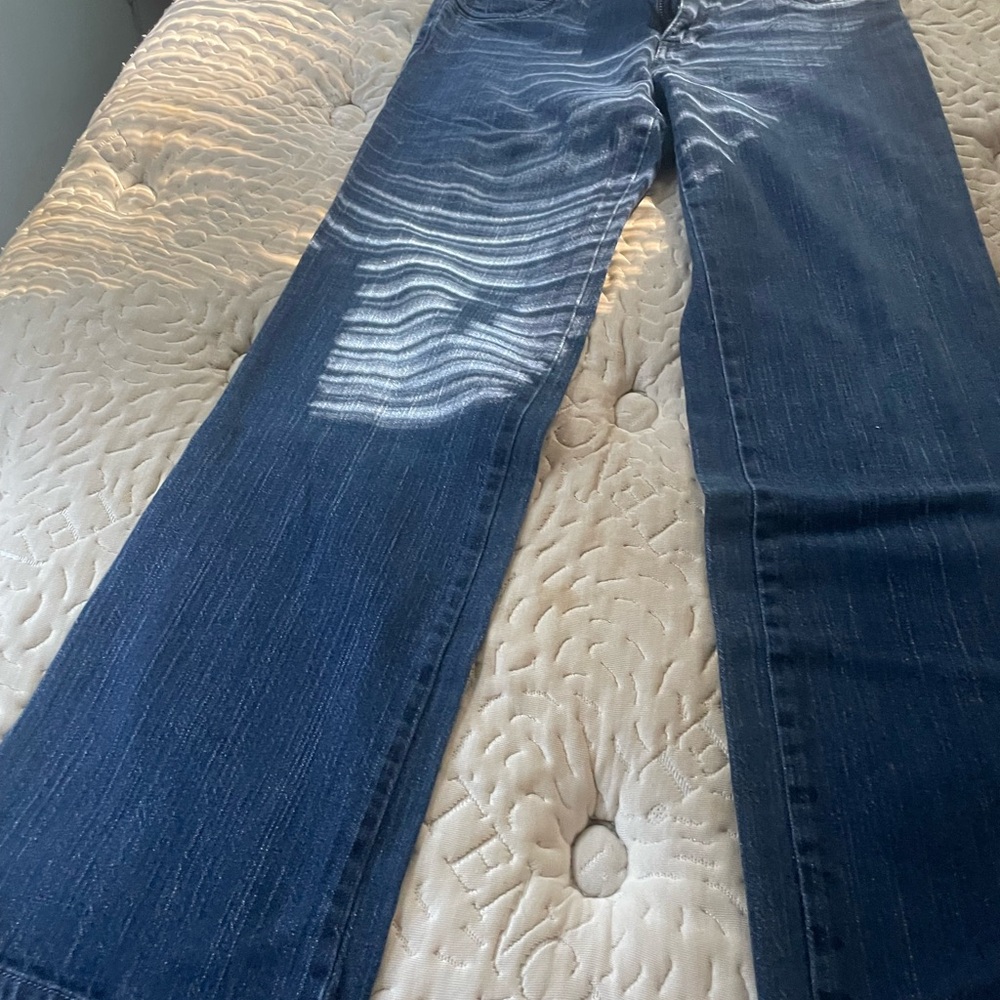 Eddie Bauer Dark Blue Flare Jeans